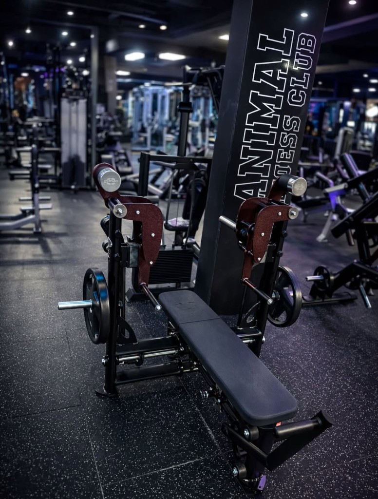 Sala de entrenamiento Minimal Fitness Club